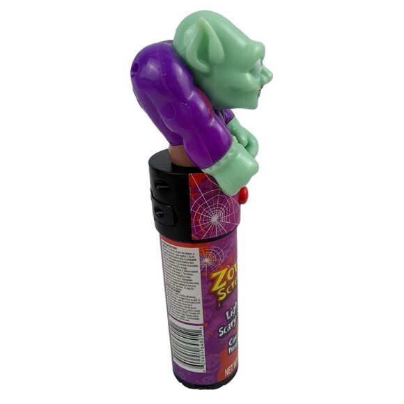 ZOMBIE Screamers LIGHTS Scary SOUNDS Halloween Light-up Candy Holder Toy Sound - Picture 5 of 13